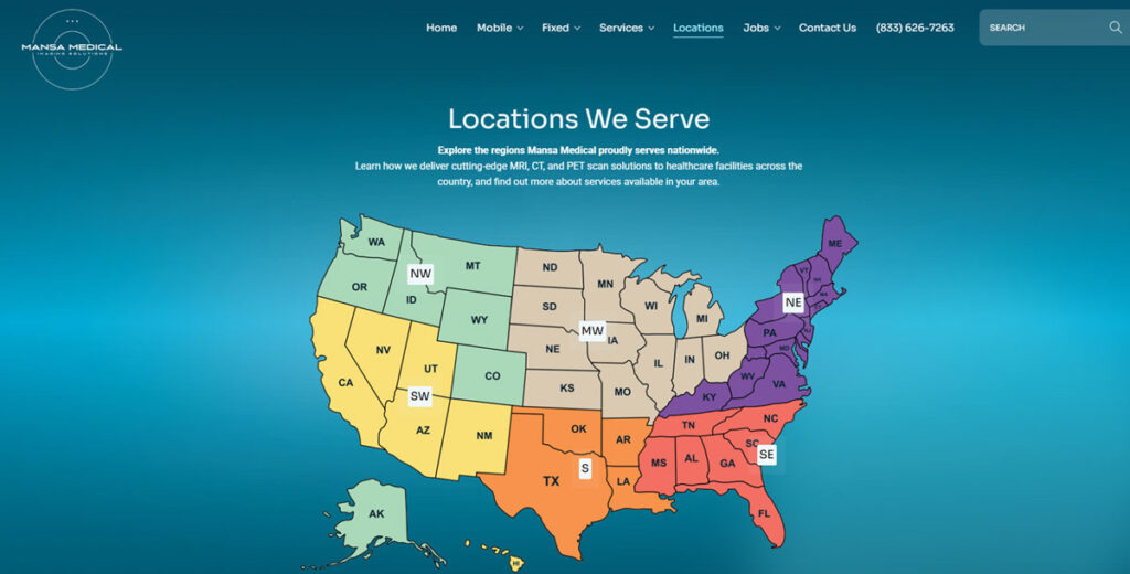 Interactive Map by Zulu Shack Creative
