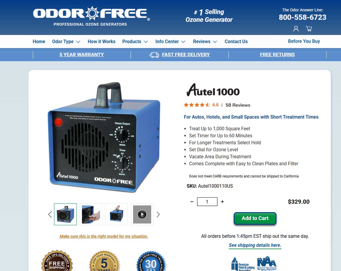 Shopify Migration eCommerce OdorFree